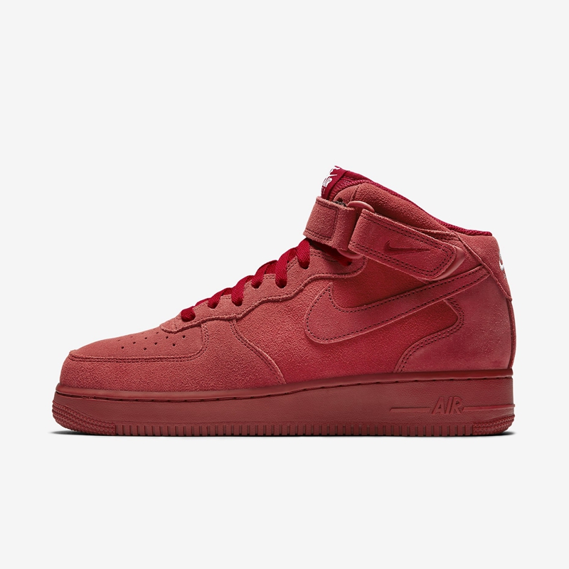 Nike,Air  这双大红靴 Air Force 1 Mid “Gym Red” 官网再次补货