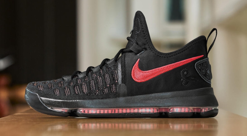 Nike,KD9,881796-060  黑粉乳腺癌！Nike KD9 “Aunt Pearl” 发售信息释出