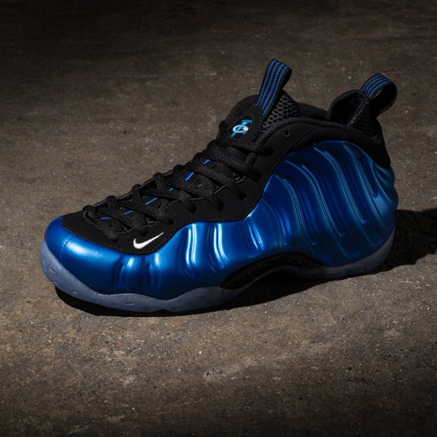 Nike,Air Foamposite One,Royal,  喷泡鼻祖回归！Air Foamposite One “Royal” 上脚美图