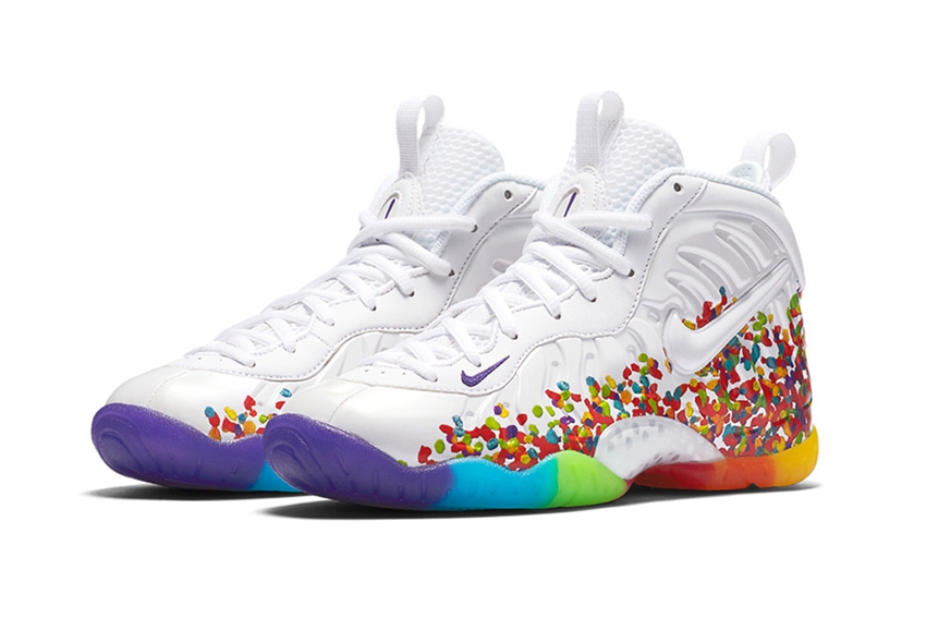 Nike,Little Posite Pro,Fruity  水果麦片！Nike Little Posite Pro “Fruity Pebbles” 海外现已发售