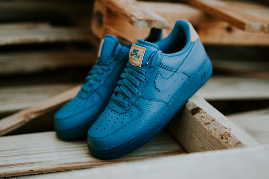 Nike, Air Force 1,AF1  蓝色海洋！Air Force 1 Low ’07 “Smokey Blue” 美图近赏