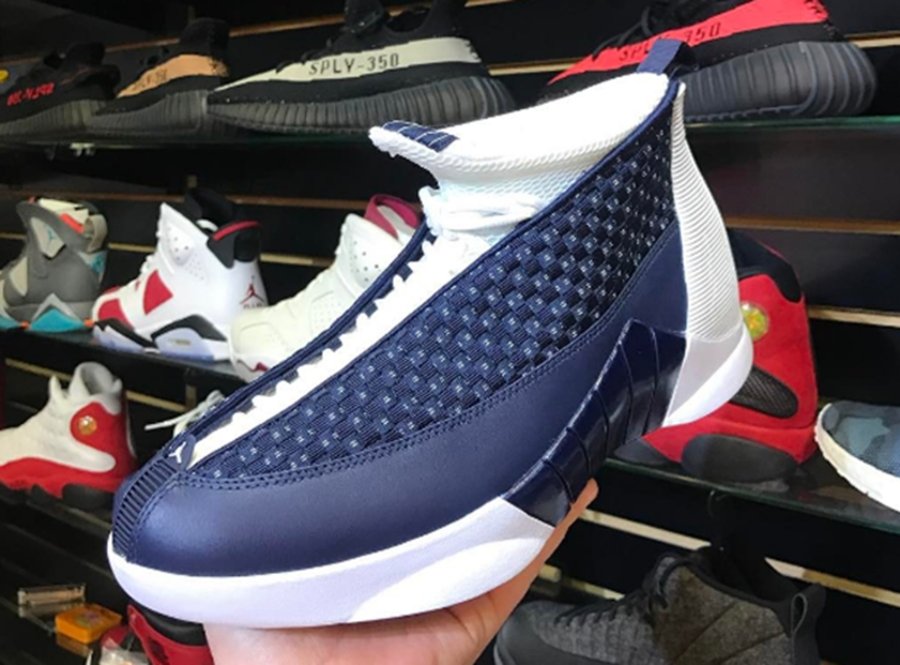 Air Jordan 15,AJ15,881429-400  官图曝光！黑曜石 Air Jordan 15 有望下月登场