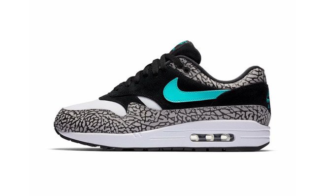 Air Max 1,Nike  人气之王！atmos x Nike Air Max 1 “Elephant Print” 即将复刻！