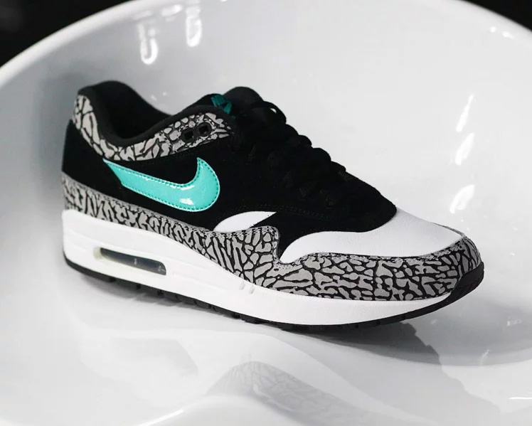 Air Max 1,Nike  人气之王！atmos x Nike Air Max 1 “Elephant Print” 即将复刻！