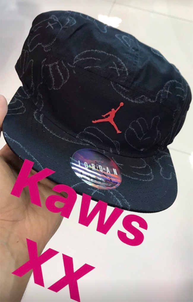 KAWS,AJ4,Air Jordan 4  KAWS x Jordan Brand 合作帽款首次曝光！