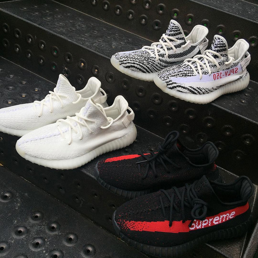 Yeezy 350 Boost V2,Yeezy 350 B  如果你看到 Supreme x Yeezy 350 Boost V2，不要惊讶！