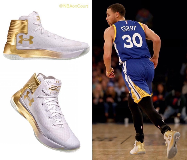 Curry 3ZERO,Under Armour  不再有 Curry 3.5 了！萌神直接上脚最新一代战靴