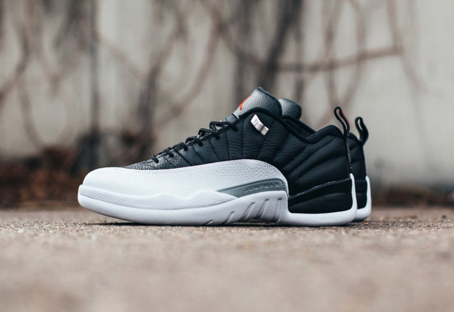 经典黑白！Air Jordan 12 Low “Playoff” 目前入手最划算！ 球鞋资讯