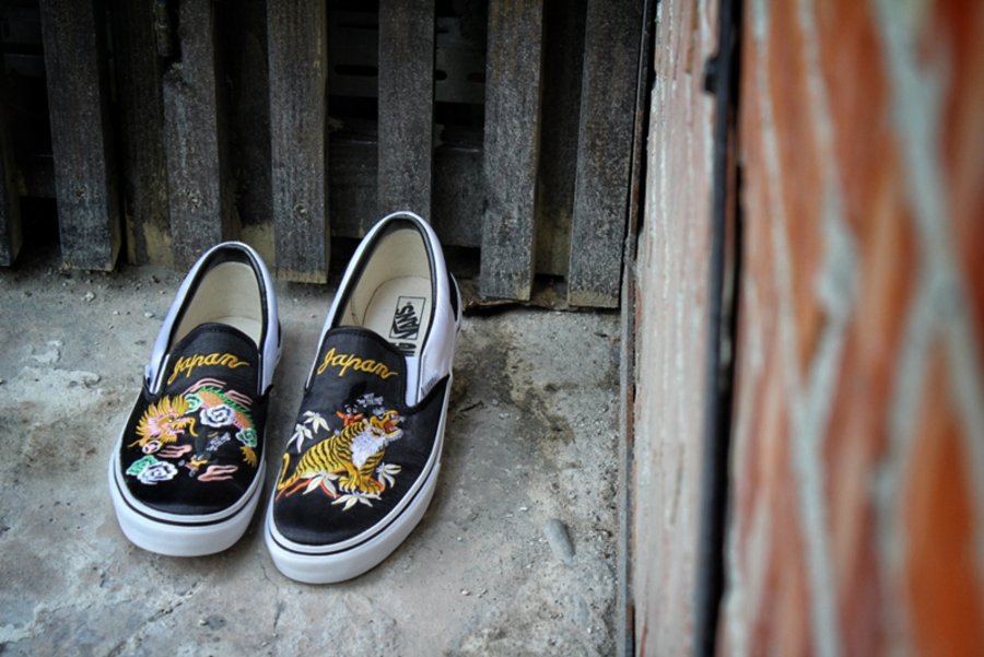 Vans,slip on,Vans x ROLLICKING  横须贺风格！Vans x ROLLICKING 全新联名本周发售