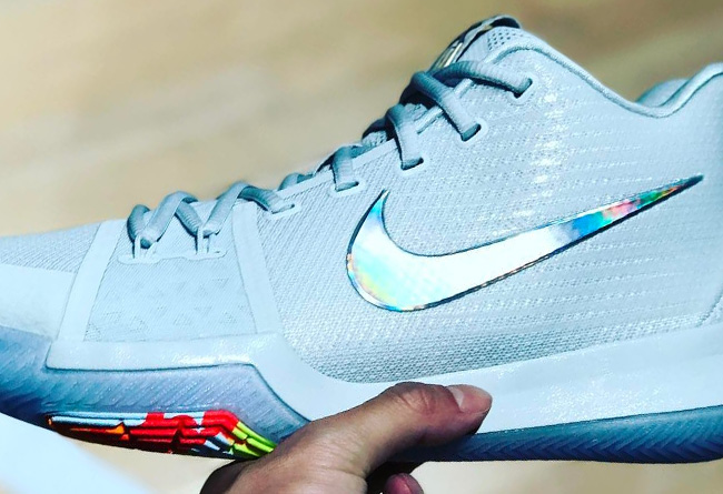 Nike,Kyrie 3  亮眼新配色！Kyrie 3 “Time To Shine” 新配色曝光