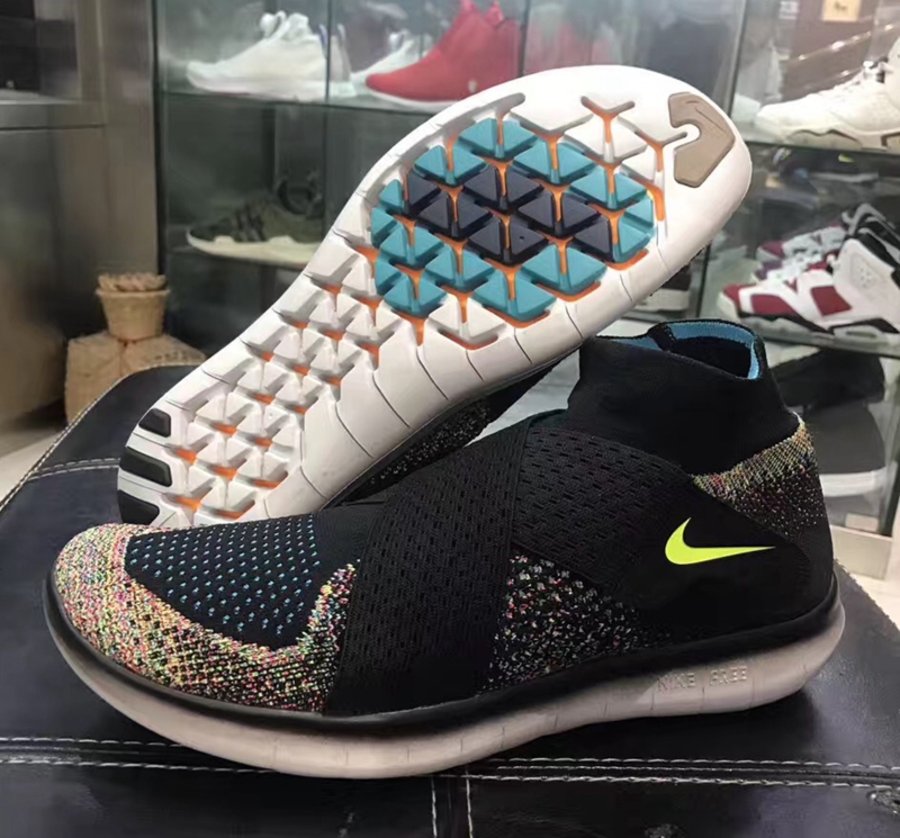 Nike,Flyknit,Free RN Motion Fl  鞋带变绑带！Nike Free RN Motion Flyknit 2 实物释出