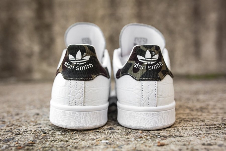 adidas,Stan Smith  白色蛇纹皮革！高街的 Stan Smith 又出全新配色！