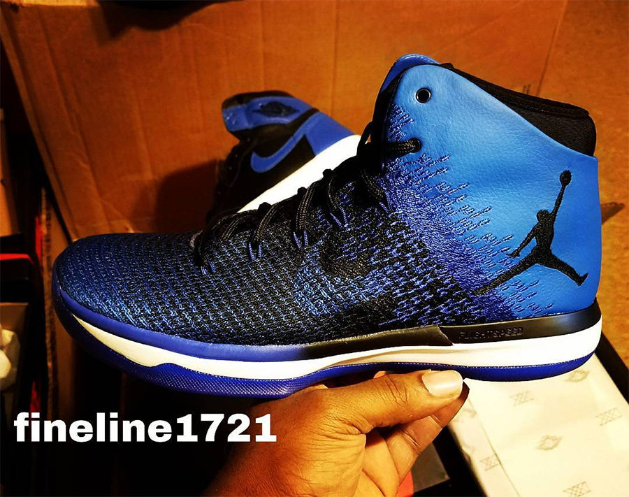 AJ31,Air Jordan 31 AJ31 黑蓝同款！Air Jordan XXXI “Royal” 首次曝光