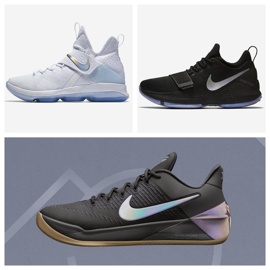 PG 1,LBJ14,Nike,KD 9,Kyrie 3,K  囊括 5 大签名战靴！Nike “疯狂三月” 专属配色即将市售！