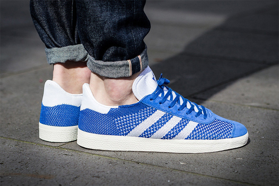 Gazelle,Primeknit,adidas Gazelle 这双 adidas 经典复古鞋也有了 Primeknit 编织版本！