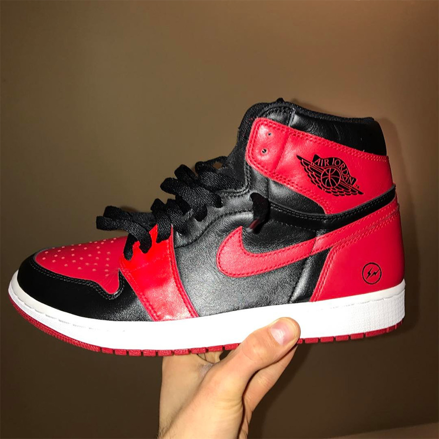 AJ1,Air Jordan 1 AJ1 神秘选手！黑红闪电 fragment x Air Jordan 1 OG 的最新信息