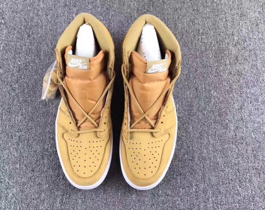 Air Jordan 1,AJ1,555088-710  小麦家族又添新成员！AJ1 “Wheat” 年底登场！