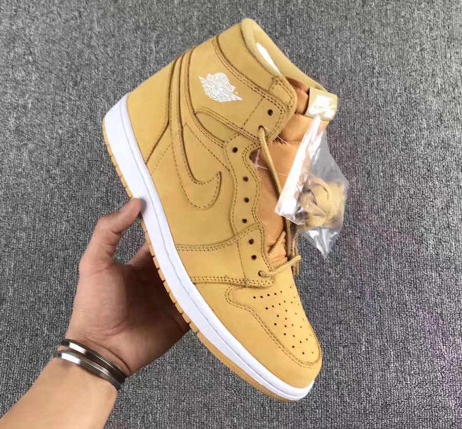 Air Jordan 1,AJ1,555088-710  小麦家族又添新成员！AJ1 “Wheat” 年底登场！