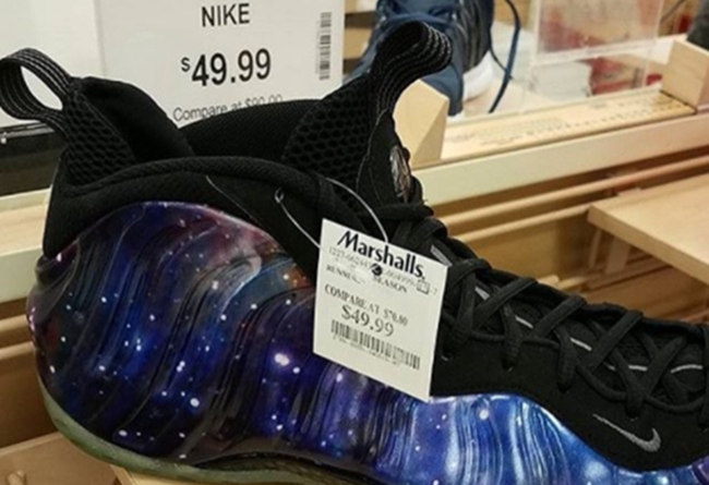 Nike,Air Foamposite One,Galaxy  不足 50 美元就能买到银河喷？这事还真的发生了！