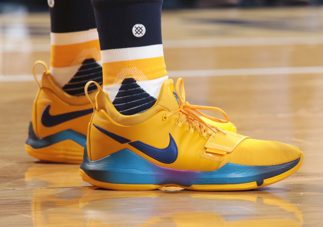 Nike,PG1  泡椒要去湖人？球迷提前制作 Nike PG1 湖人配色！