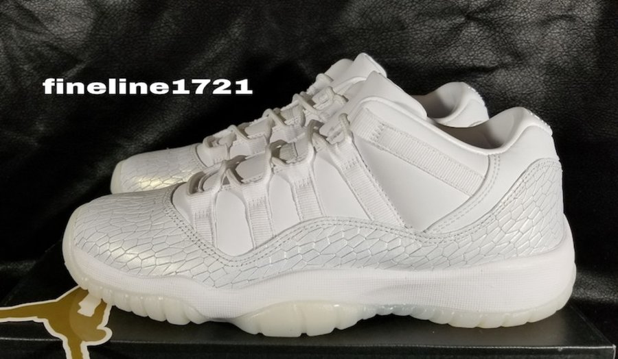 897331-100,Air Jordan 11 Low G  全皮革内衬！Air Jordan 11 Low PRM GS 将于本月发售