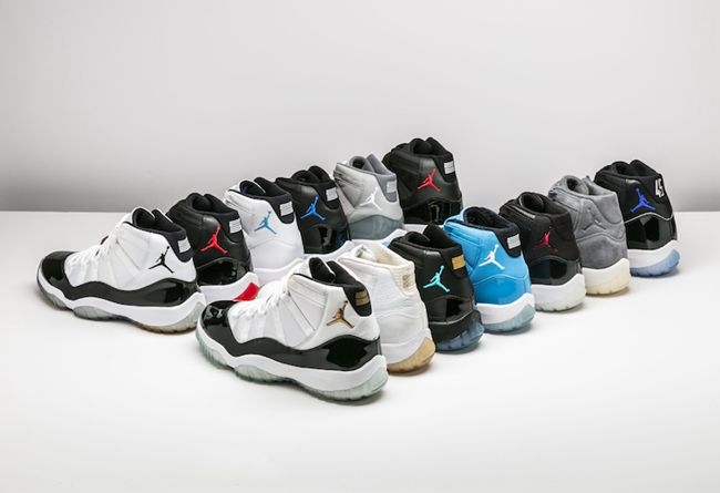 AJ11,Air Jordan 11  MJ 本人最喜爱的球鞋，22 年前的今天正式亮相！