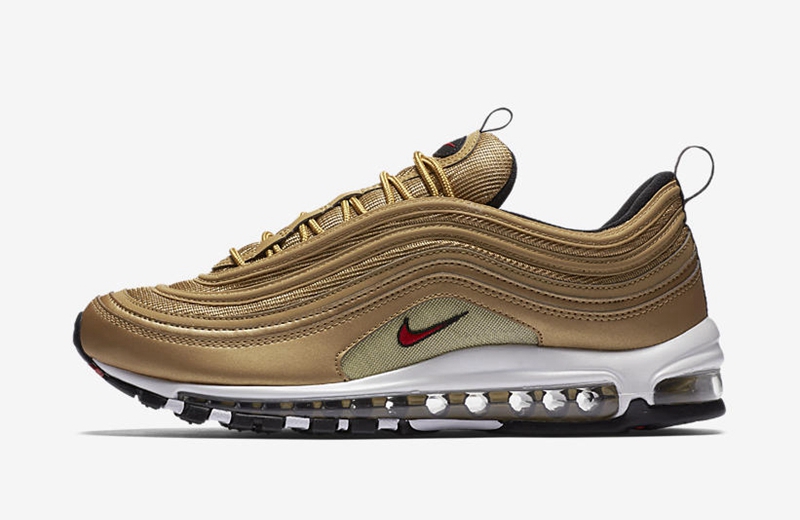 Nike,Air Max 97,Metallic Gold,  发售日期确定！金子弹 Air Max 97 将于下周登场