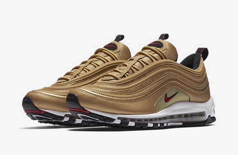 Nike,Air Max 97,Metallic Gold,  发售日期确定！金子弹 Air Max 97 将于下周登场