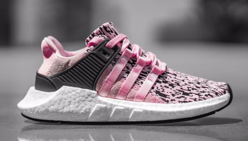 adidas,EQT,BZ0583  噪音迷彩登场！这双粉色 EQT 93/17 恐怕又将成为人气翘楚