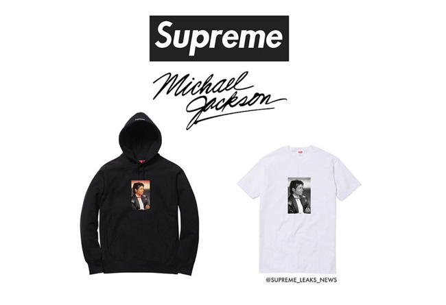 Supreme  携手流行乐之王！Michael Jackson x Supreme 部分单品曝光！