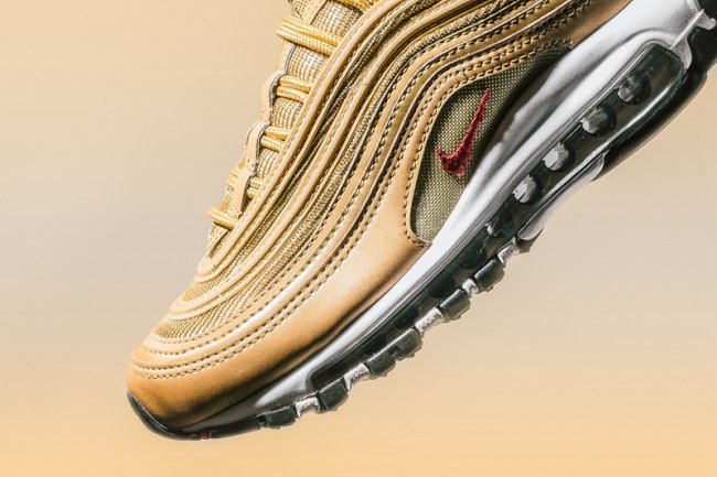 Nike,Air Max 97,884421-700,885  经典再现！金子弹 Nike Air Max 97 OG 官网现已发售！