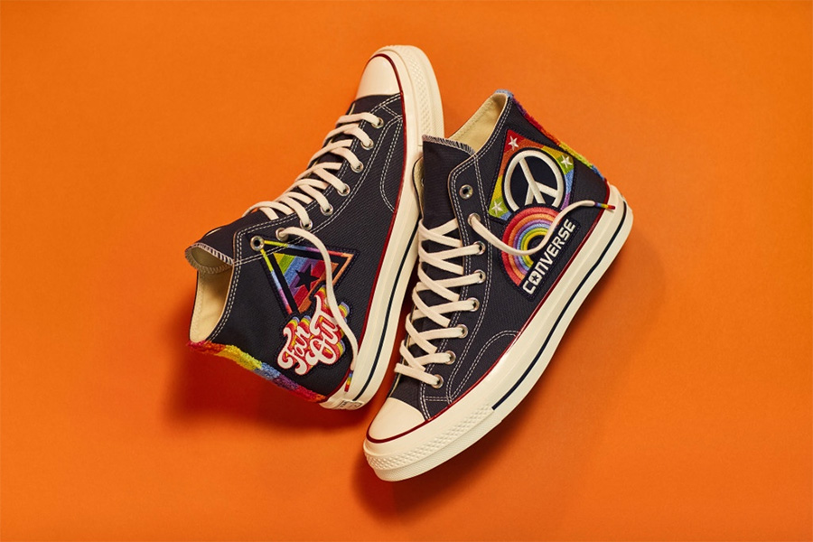 Converse,Chuck Taylor  多彩缤纷的六月！Converse Pride 彩虹系列让你脚下生辉！