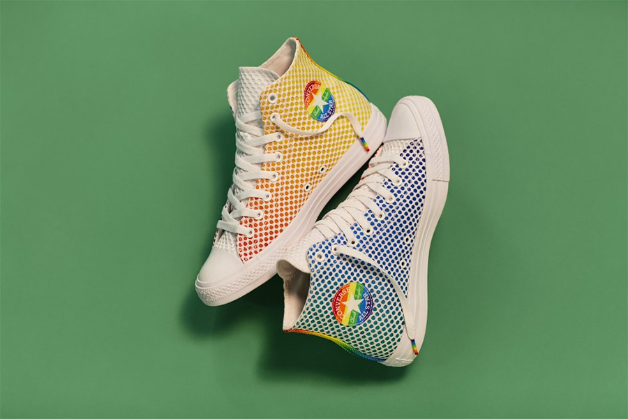 Converse,Chuck Taylor  多彩缤纷的六月！Converse Pride 彩虹系列让你脚下生辉！