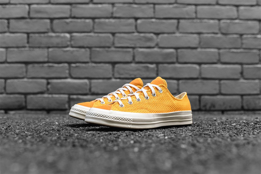 Chuck Taylor,Converse  已上架！黄色低帮 Converse Chuck Taylor 带来一个 Woven 编织版