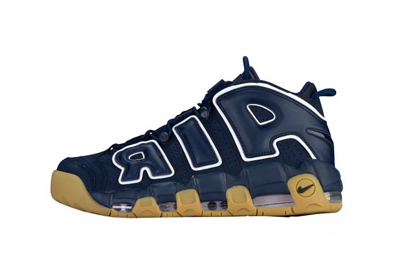 Nike,Air More Uptempo,Obsidian  沉稳又低调！蓝生胶 Nike Air More Uptempo 即将发售