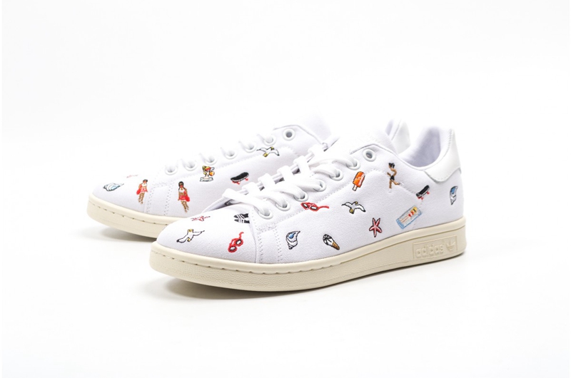 adidas,Stan Smith，Summer，BZ039  海滩风情元素！这款 Stan Smith “Summer” 你心动了吗？