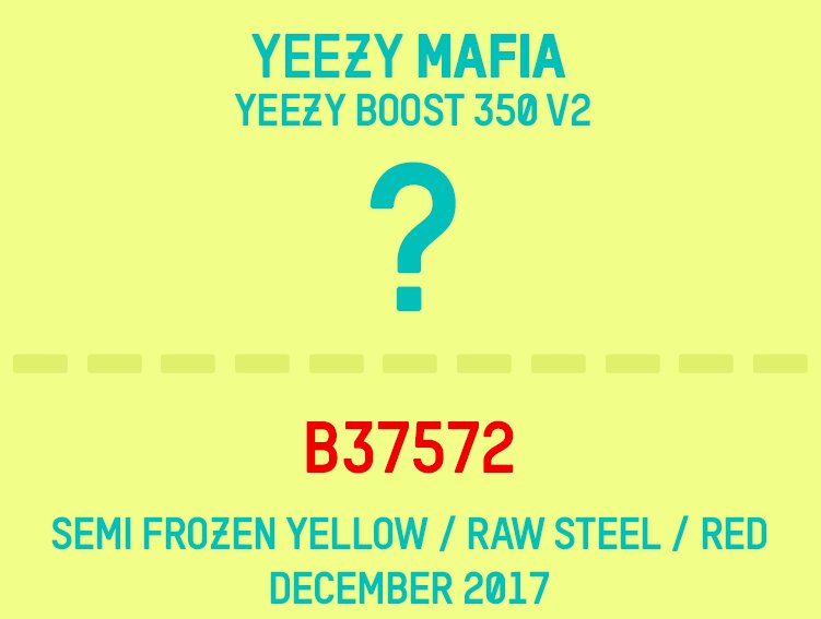 adidas,Yeezy 350 Boost V2,B375  Yeezy 350 Boost V2 再添新配色！将于 12 月发售！