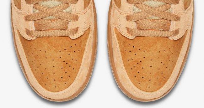 Nike,Dunk SB,883232-700  钟爱小麦色？明早 Dunk SB Low Pro “Wheat” 也许是夏日首选