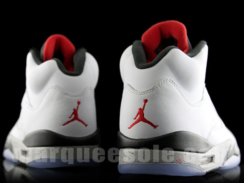 Air Jordan 5,136027-104,AJ5  白水泥 Air Jordan 5 “White Cement” 发售日期释出