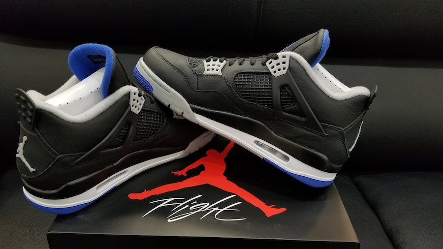 AJ4,Air Jordan 4,308497-006  经典黑篮装扮！Air Jordan 4 “Alternate Motorsport” 下月发售！