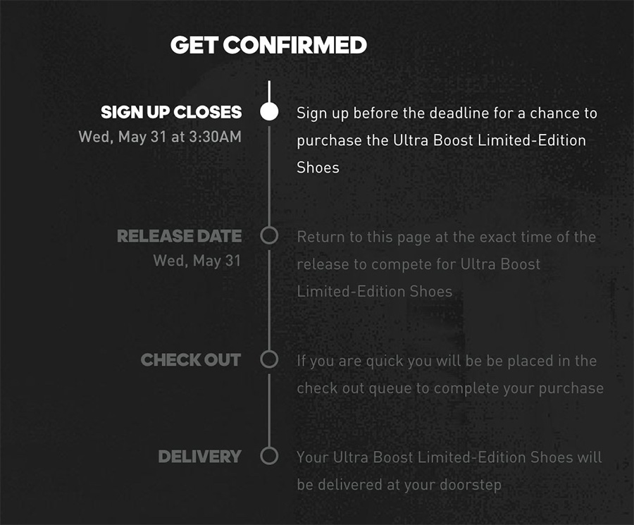 Confirmed,adidas  网页版 adidas Confirmed 隐含重大变动，跟你我有关！