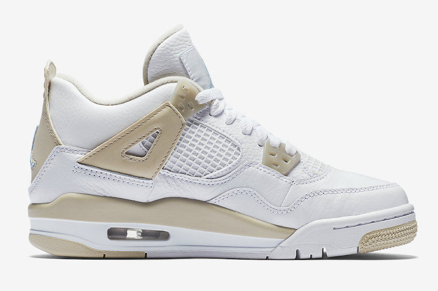 487724-118,AJ4,Air Jordan 4 487724-118AJ4 女生专属，Air Jordan 4 “Linen” 带来清爽精致的活力装扮