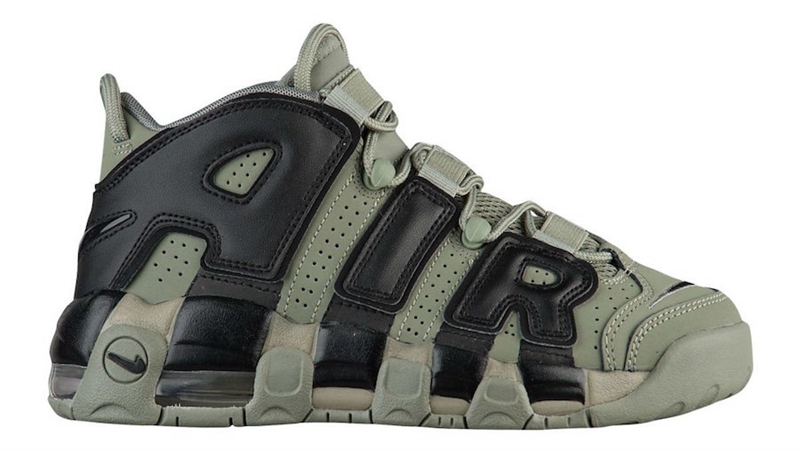 Nike,Air More Uptempo,Dark Stu  复古军事风！这款橄榄绿大 AIR 你给打几分？