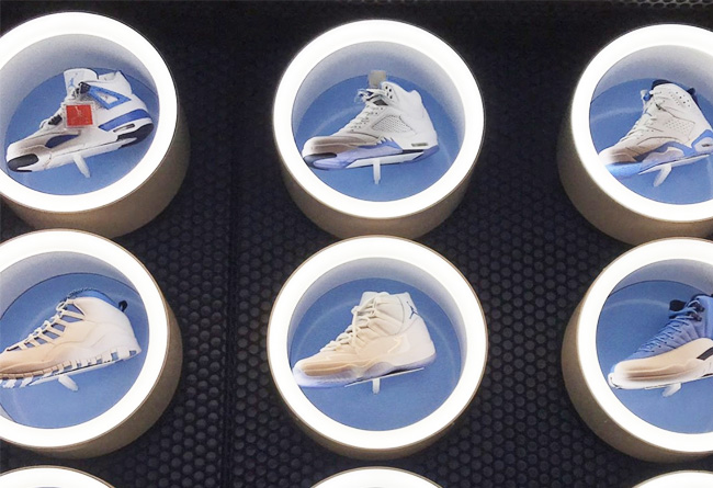 Air Jordan,AJ  北卡和乔治城都展示了他们的专属 Air Jordan 系列
