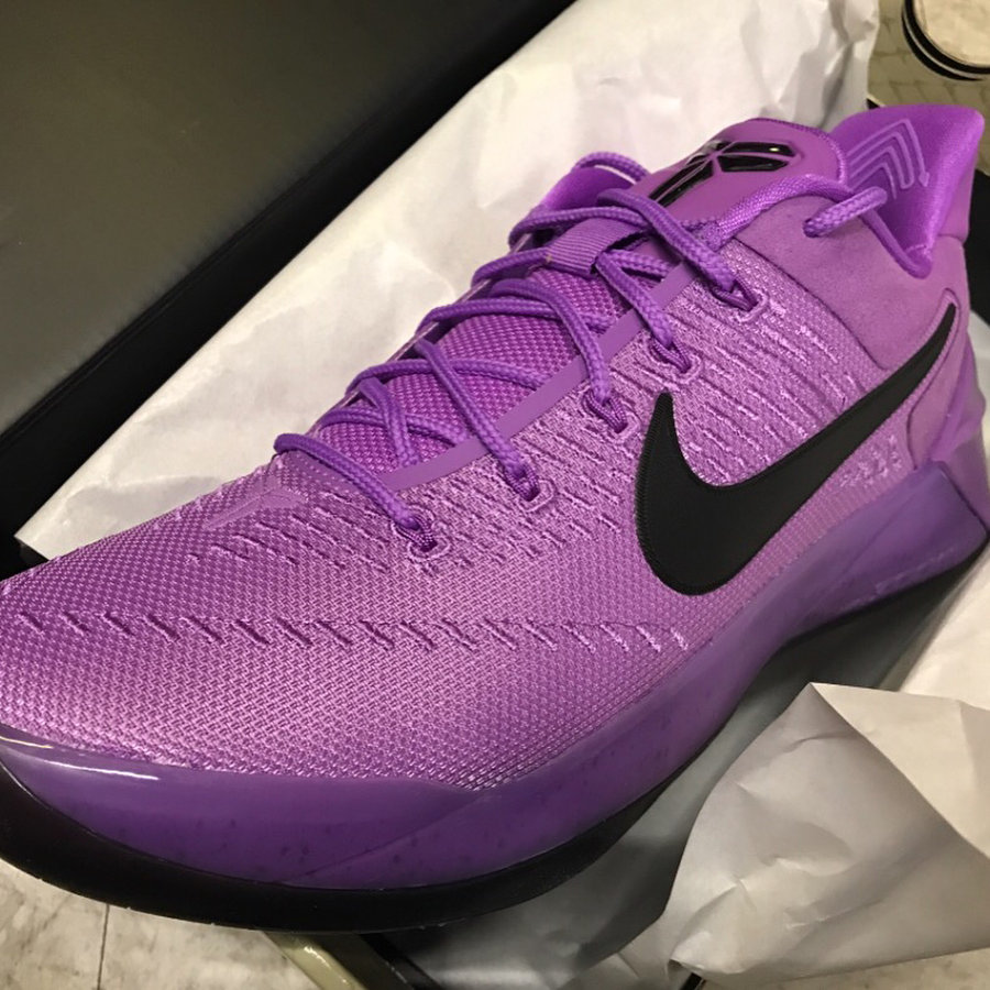 Nike,Kobe A.D.  骚紫配色！Kobe A.D. “Purple Stardust” 将于下月发售！