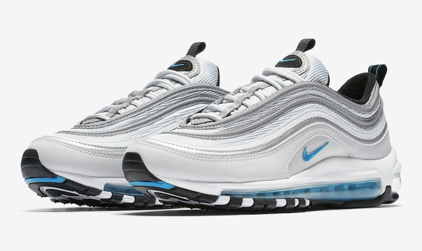 Nike,Air Max 97,917647-001  夏日绝配！Air Max 97 “Marina Blue” 下周登场