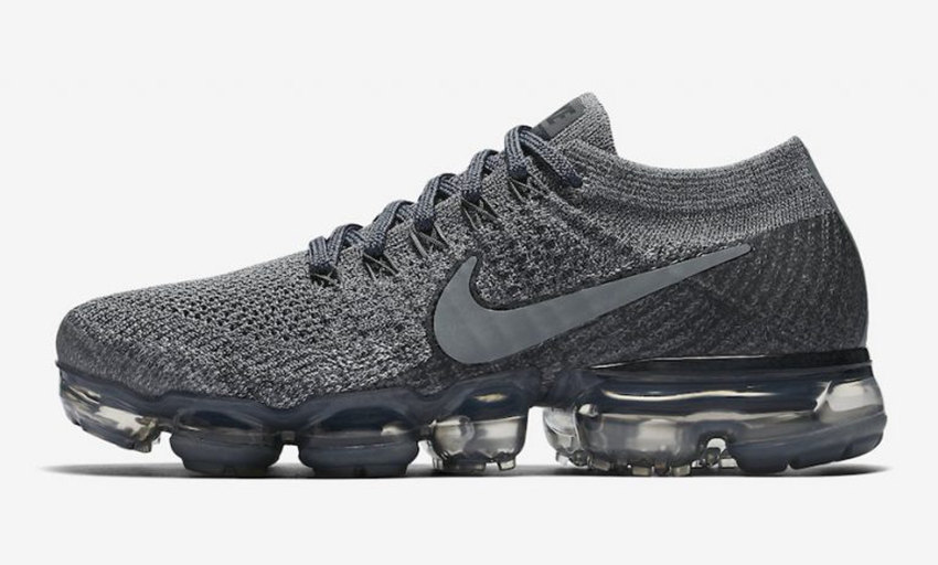 NikeLab,Air VaporMax,899472-00  沉稳又耐脏！NikeLab Air VaporMax “Cool Grey” 将于近期发售