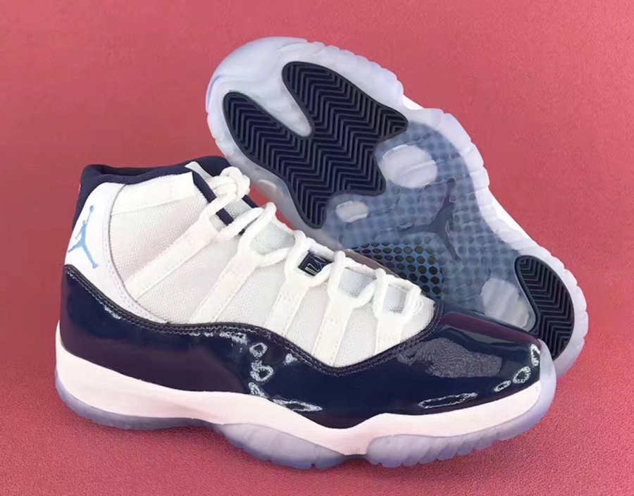 Air Jordan 11,Navy,AJ11,378037  11 月登场！全新 Air Jordan 11 “Navy” 实物细节曝光