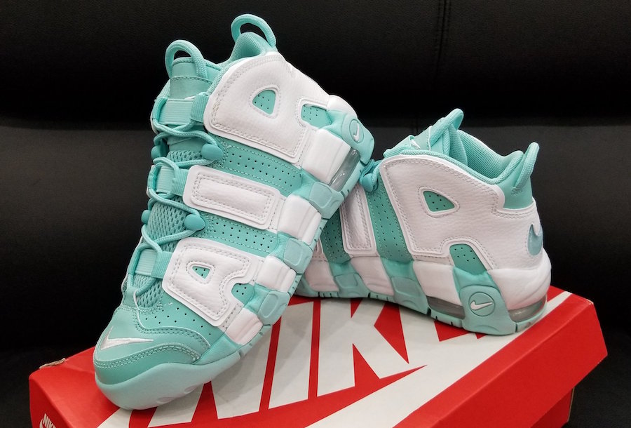 Nike,Nike Air Uptempo  太清新！Nike Air Uptempo “Island Green” 于本月发售