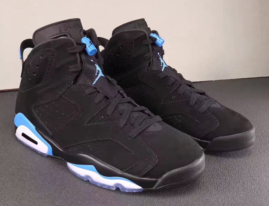 Air Jordan 6,UNC,384664-006  年末登场！Air Jordan 6 “UNC” 多角度实物细节曝光